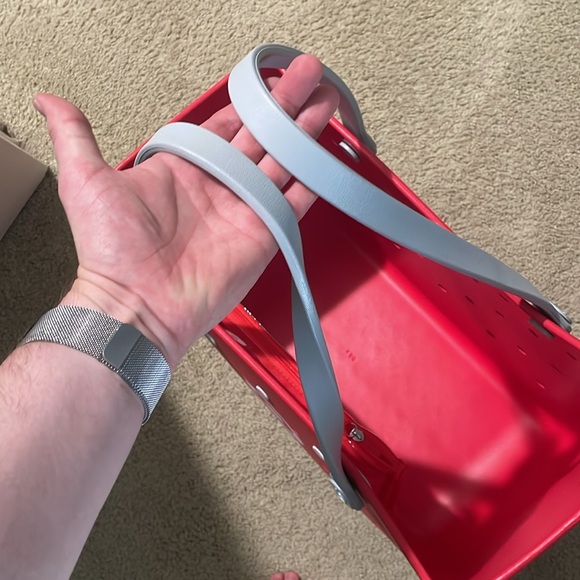 Red Tote Bag, Bogg Target Bag RED - Picture 6 of 9